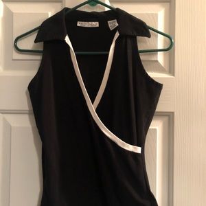 White House Black Market collared tank